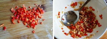 虾皮拌秋葵的做法步骤2