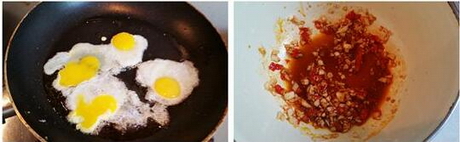 秋葵拌鹌鹑蛋的做法步骤1-2