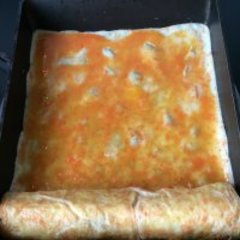 秋葵胡萝卜厚蛋烧的做法步骤7