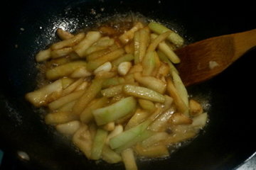 蒜烧冬瓜条的做法步骤6