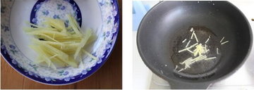 芦笋百合小炒的做法步骤3-4