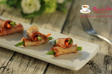 芦笋培根卷的做法