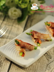 (图)芦笋培根卷