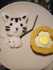 小猫钓鱼的做法步骤2