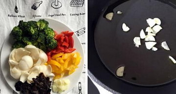 百合西兰花的做法步骤1-2