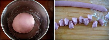 粉色紫苋菜大肉饺子步骤11-12