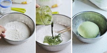 蘸蒜蔬菜凉面步骤4-6