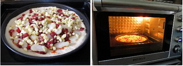 马蹄肉脯披萨步骤11-12