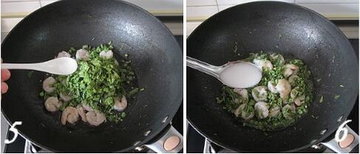 香椿滑虾仁步骤5-6