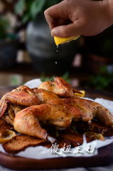 柠檬香茅烤扁鸡