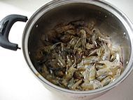 韭黄炒虾仁的做法步骤4