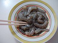 韭黄炒虾仁的做法步骤6