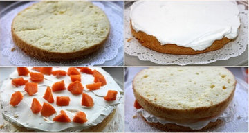 木瓜裸蛋糕步骤5-8