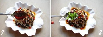 双浇头金针木耳丝的做法步骤7-8