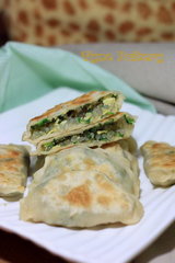 小白菜香菇盒子的做法