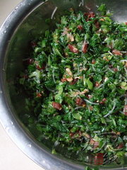 小白菜土猪肉粉条包子的做法步骤11