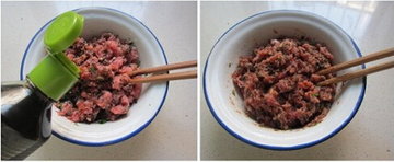 梅干菜肉饼酥步骤3-4