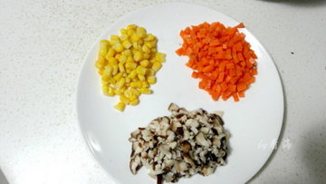 梅干菜糯米烧麦的做法步骤2