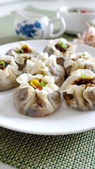 梅干菜糯米烧麦