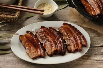 传统油炸版梅干菜扣肉