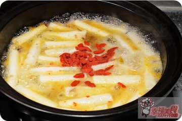 枸杞冰梅山药步骤5