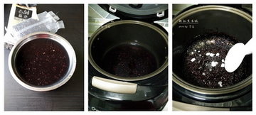 枸杞黑米饭步骤1-3