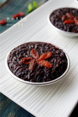 枸杞黑米饭