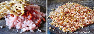 黄花枸杞蒸瘦肉步骤5-6