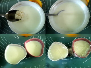 蒸酥酪的做法步骤1-4