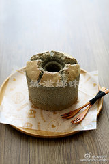 黑芝麻酱戚风蛋糕