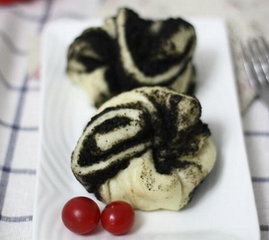 芝麻酱花卷步骤11