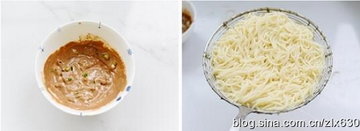 腐乳芝麻酱拌面的做法步骤3-4