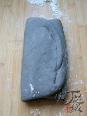 黑芝麻酱刀切馒头的做法步骤8