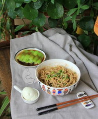 腐乳芝麻酱凉面的做法