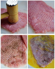 日式炸猪排步骤1-6