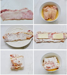 法式蓝带芝心猪排步骤7-12