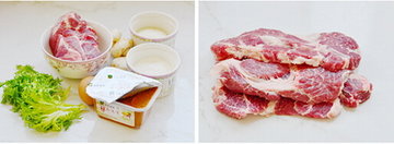 味噌猪排饭步骤1-2