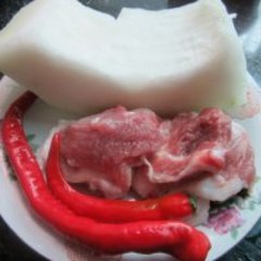 肉末冬瓜的做法步骤1