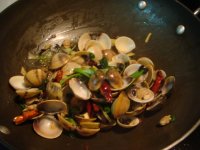 香辣炒花蛤的做法步骤8