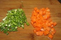 什锦炒豆渣的做法步骤2