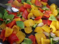 彩椒牛肉的做法步骤9