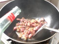 双椒炒腊鸭腿的做法步骤9