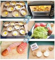 超级巨无霸汉堡包的做法步骤19-24