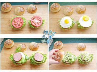 超级巨无霸汉堡包的做法步骤25-28