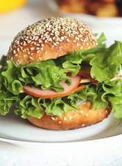 芝士鸡腿堡的做法