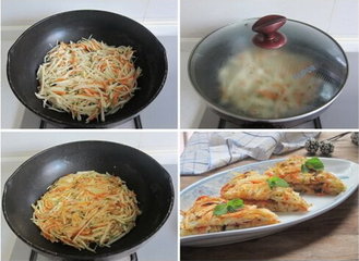 香煎洋芋擦擦步骤9-12