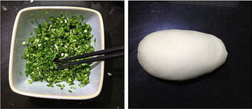 猪肉韭菜锅贴步骤5-6