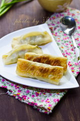 猪肉韭菜锅贴的做法