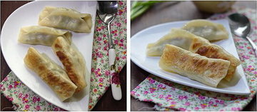 猪肉韭菜锅贴步骤17-18