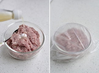 西葫芦锅贴步骤1-2